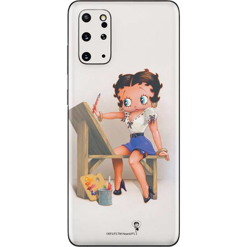 Betty Boop The Artist Galaxy S20 Plus Skin